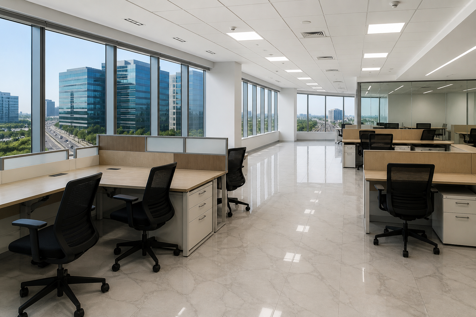 Hyderabad offices served by AS Facility Services